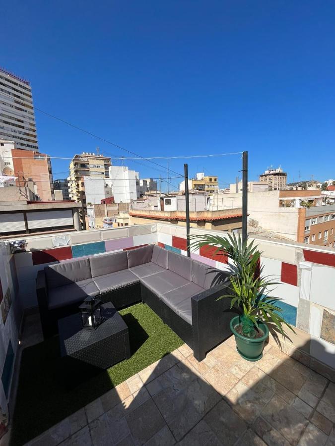Habitacion Con Terraza En Аліканте Екстер'єр фото