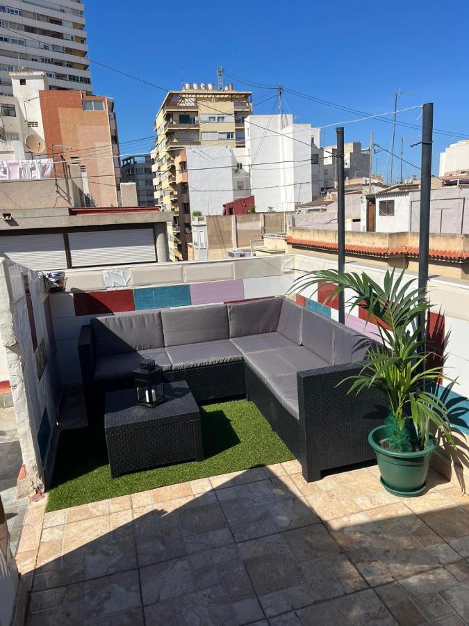 Habitacion Con Terraza En Аліканте Екстер'єр фото
