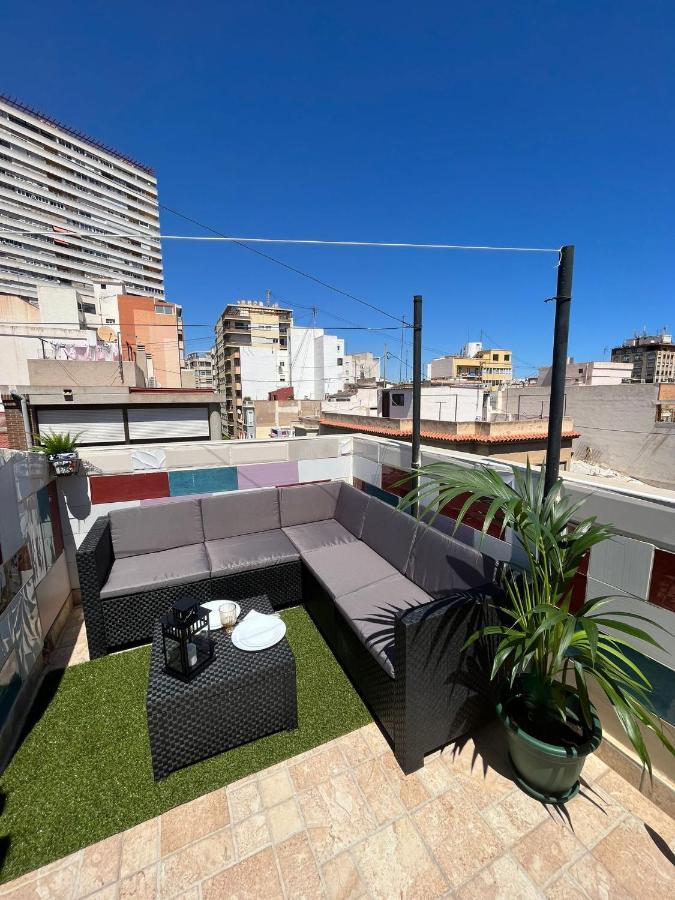 Habitacion Con Terraza En Аліканте Екстер'єр фото